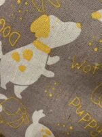 Funda Acolchada de Tela con Diseño de Perros para Libros y Tablets - Imagen 3