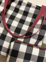 Totebag y neceser granate - Imagen 3