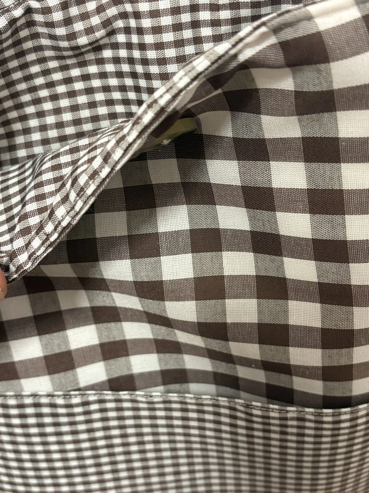 Funda libros / tablet ( Vichy Marrón ) - Imagen 3