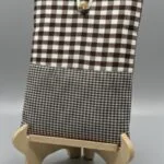Funda libros / tablet ( Vichy Marrón )