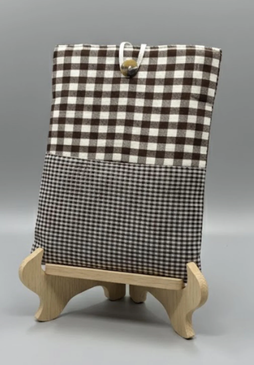 Funda libros / tablet ( Vichy Marrón ) - Imagen 2