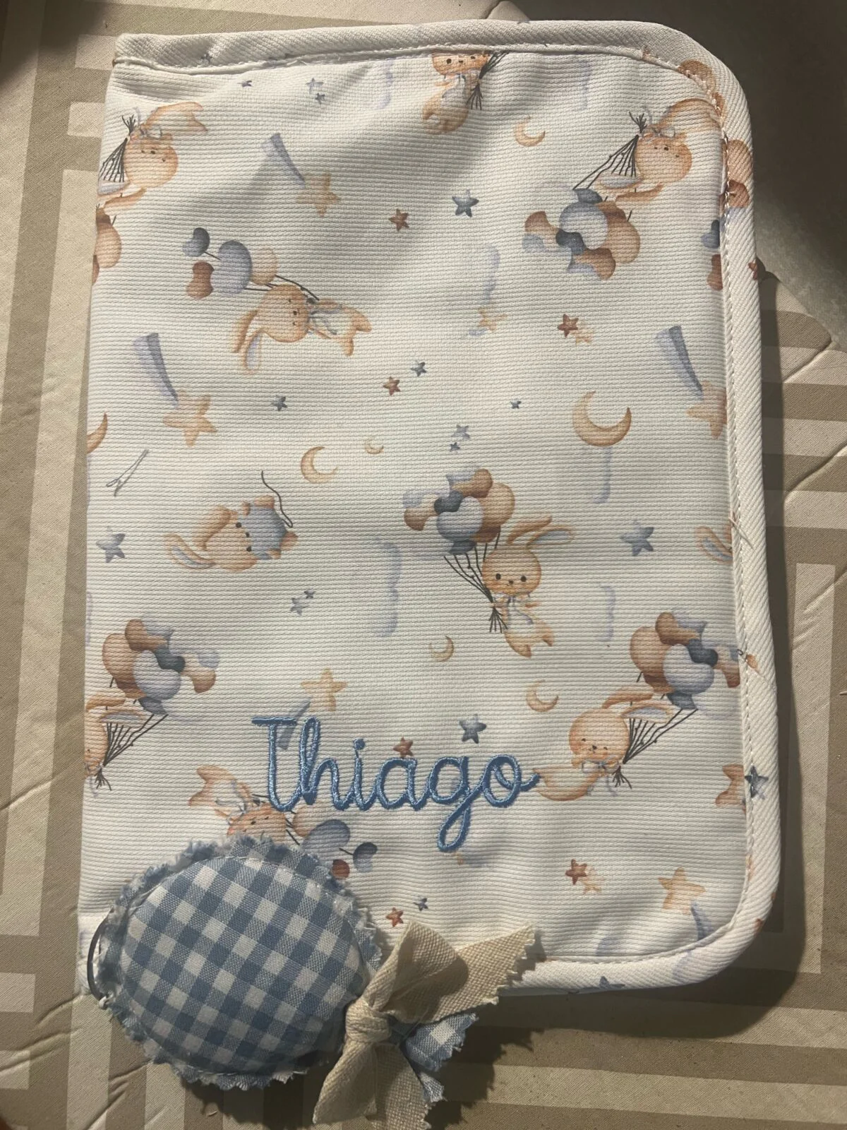 Organizador de Pañales y Documentos para Bebé - Portátil y Elegante - Imagen 3
