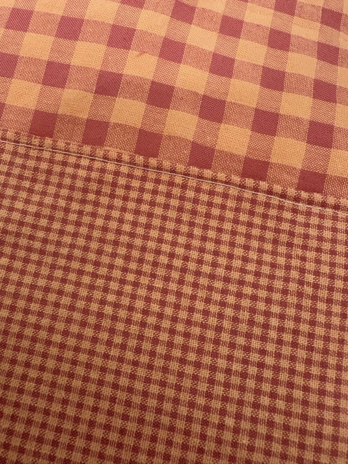 Funda móvil ( Vichy naranja ) - Imagen 3