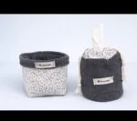 Pack baño ( Cesta / Funda dental y Funda papel higiénico ) - Imagen 2