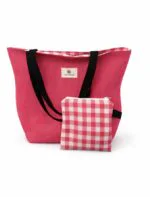 Bolsa Totebag 3D con neceser ( ROSA )