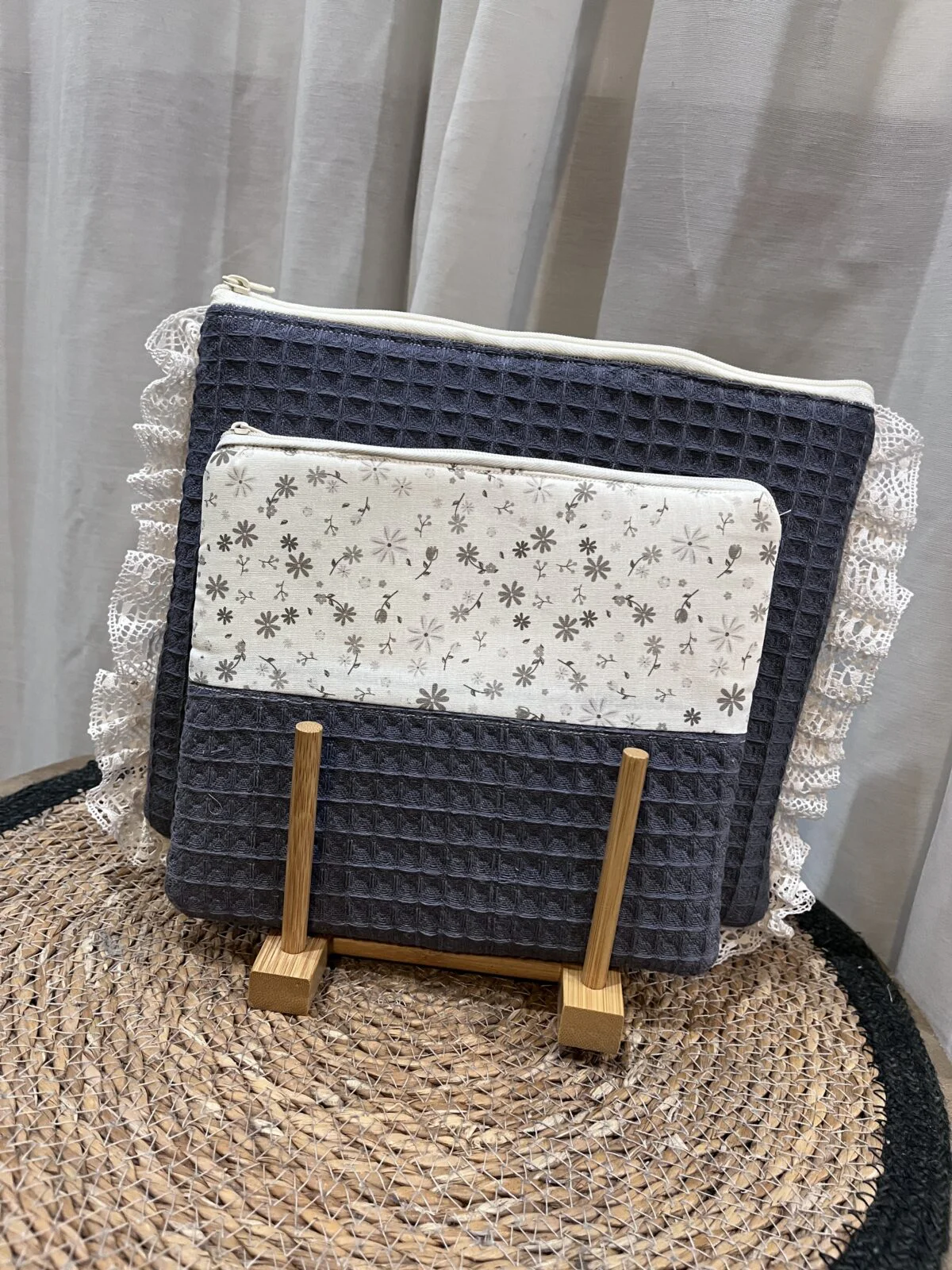 Neceser Viaje Impermeable 2 Piezas: Organizador Cosméticos y Artículos Tocador - Imagen 4