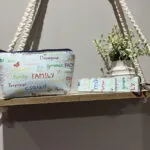 Neceser Compacto para Bolso con Llavero Integrado - Organizador Elegante y Práctico