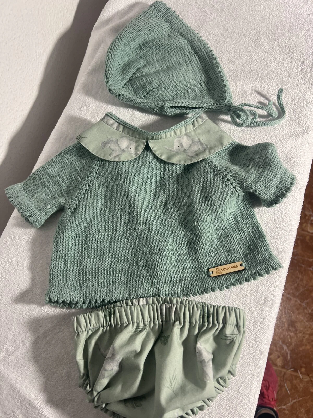 Conjunto de Hilo Katia para Bebé (0-6 Meses) - Regalo Recién Nacido - Imagen 2