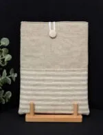 Funda libro/tablet rayas