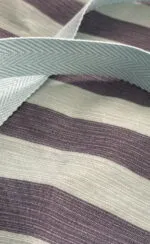 Bolsa Totebag rayas impermeable reversible - Imagen 3