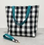 Tote bag cuadros y Llavero a Juego