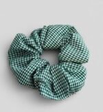 Pack Neceser Acolchado Vichy Verde y Blanco - 3 Piezas a Juego - Imagen 4