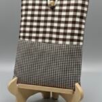 Funda libros / tablet ( Vichy Marrón )