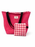 Bolsa Totebag 3D con neceser ( ROSA )