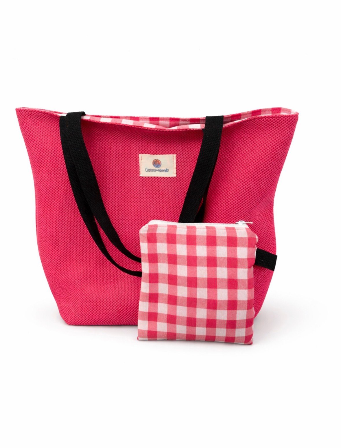 Screenshot Bolsa Totebag 3D con neceser ( ROSA ) - Imagen 1