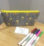 Estuche Neceser Artesanal Hecho a Mano - Organizador de Maquillaje y Viaje Único