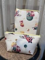 Elegante Conjunto de Funda de Libro y Neceser a Juego - Protección y Estilo para Lectores