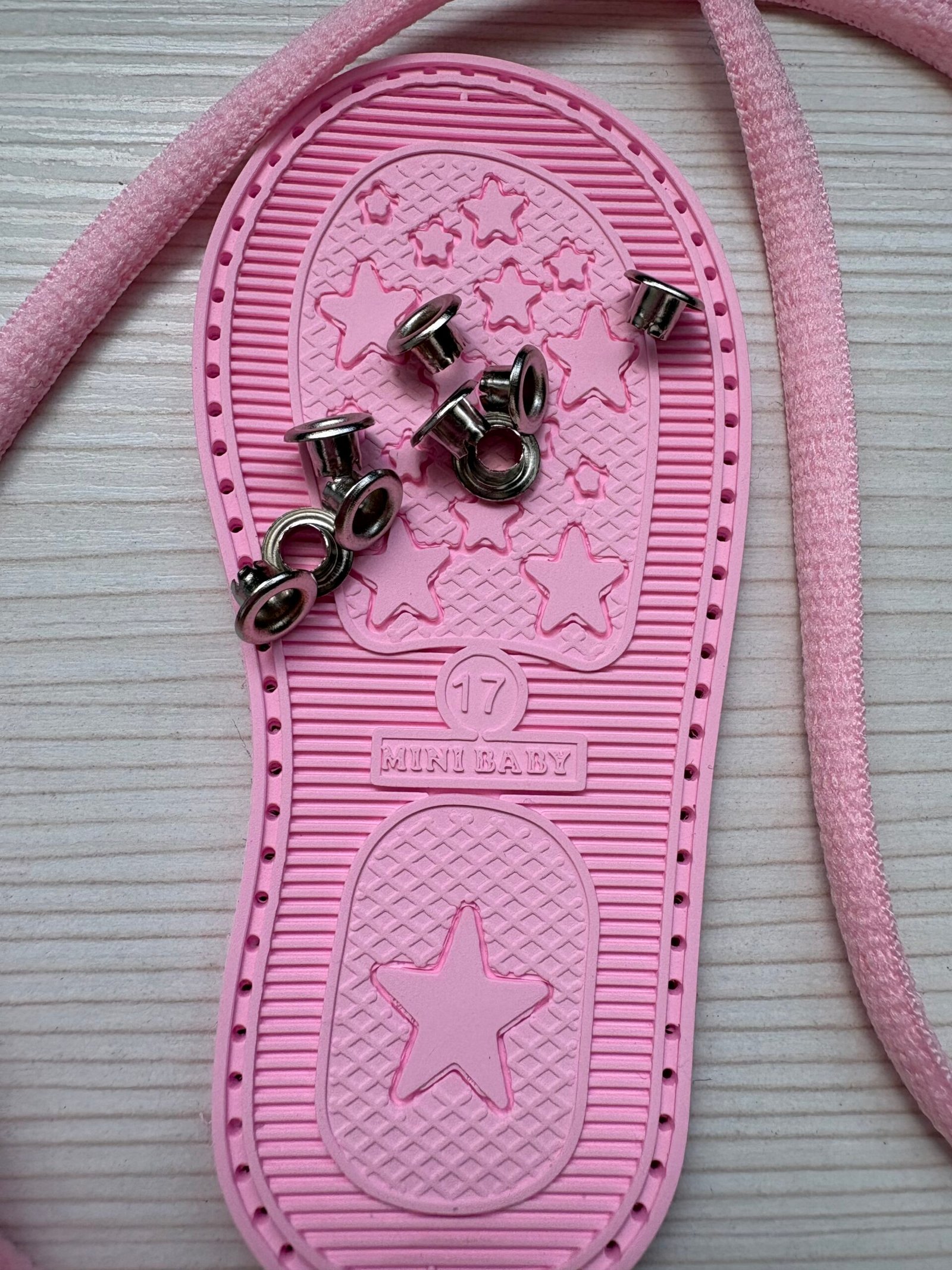 IMG_9686 Suela para zapatitos crochet - Imagen 1